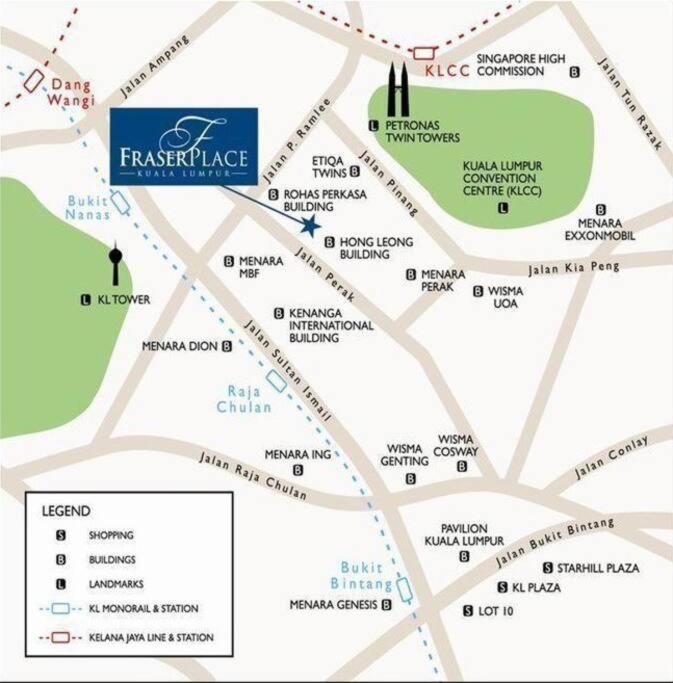 C Suites Jalan Perak Kuala Lumpur Esterno foto